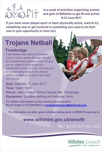 Netball Poster